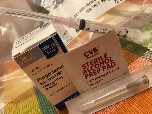 Our IVF medication collection.