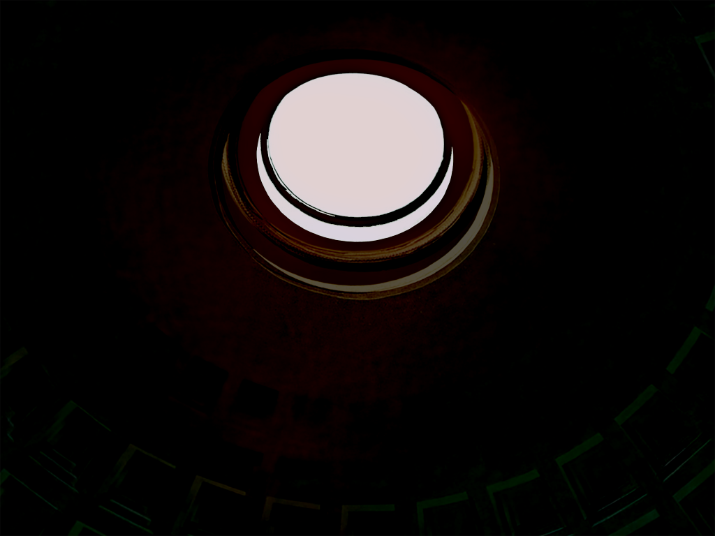 Pantheon photo abstracted.